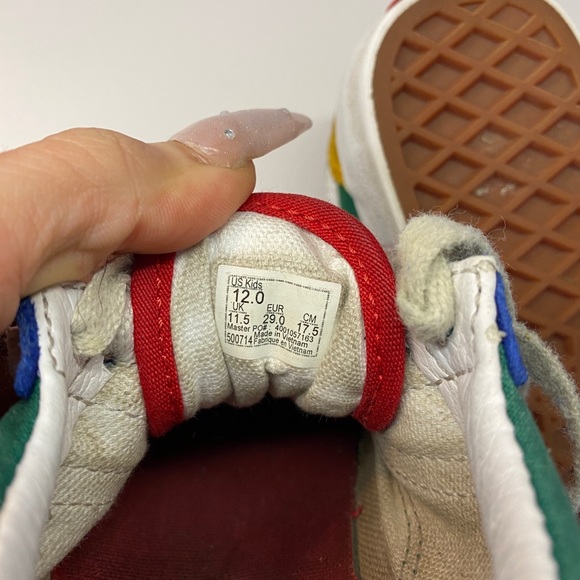 Vans Old Skool Yacht Club Skate Shoe US Kids 12 Multicolor 500714 - Picture 6 of 9